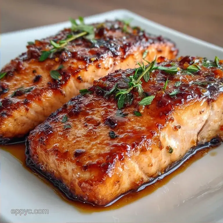 Pan Glazed Asian Salmon: Sticky and Caramelized