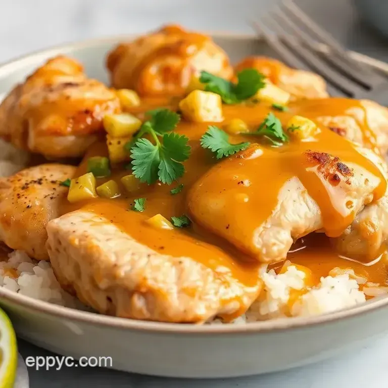 Pan-Seared Chicken with Spicy Amarillo Sauce