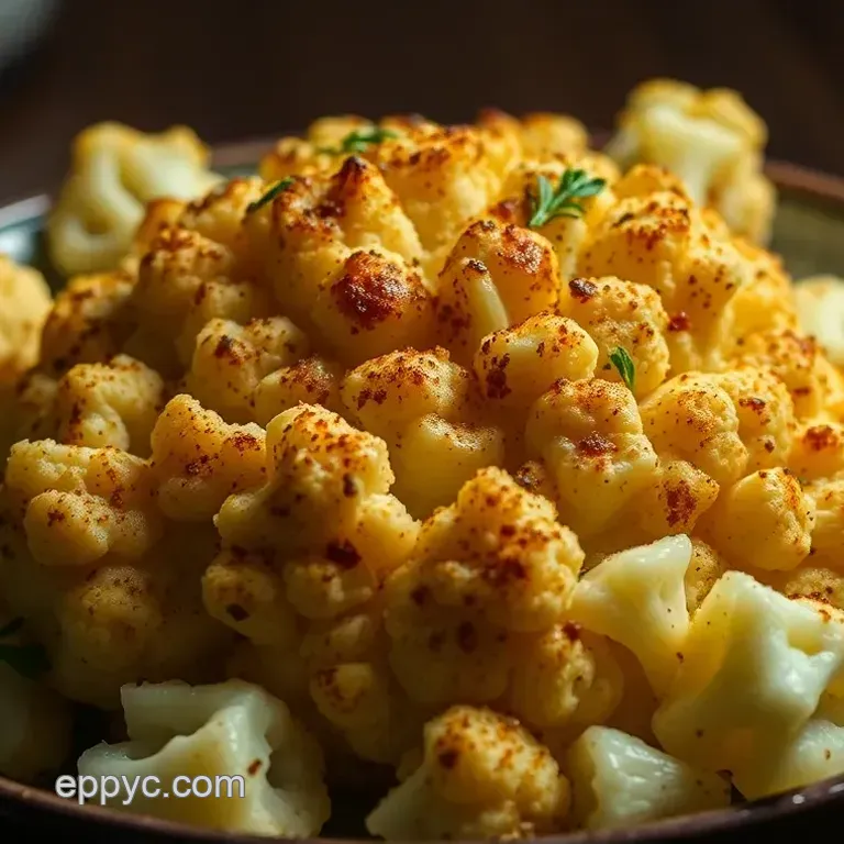 Perfectly Roasted Cauliflower: Savory Oven-Baked Delight