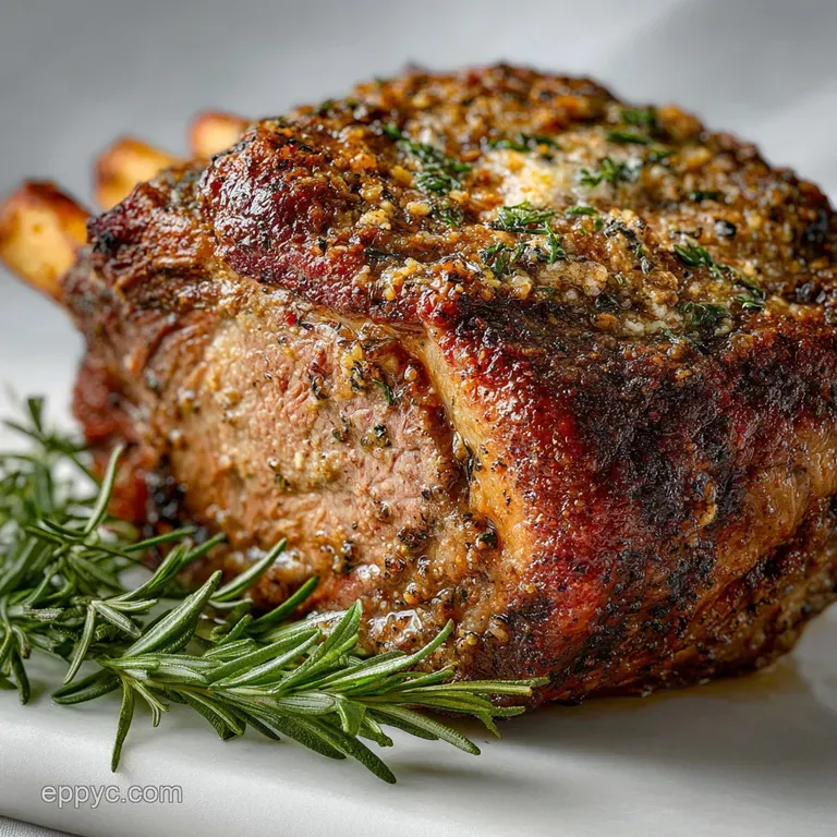 Prime Rib Rub: Crispy Herb Crust