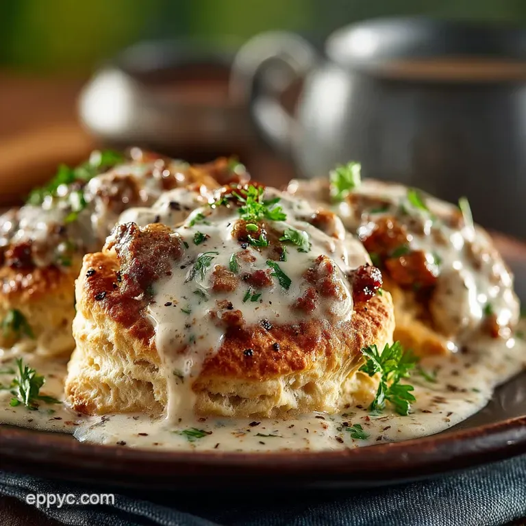 Proper Job Classic Country Sausage Gravy presentation