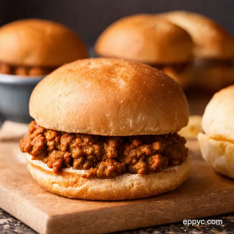 Proper Lush Homemade Sloppy Joes a Fromscratch Classic presentation