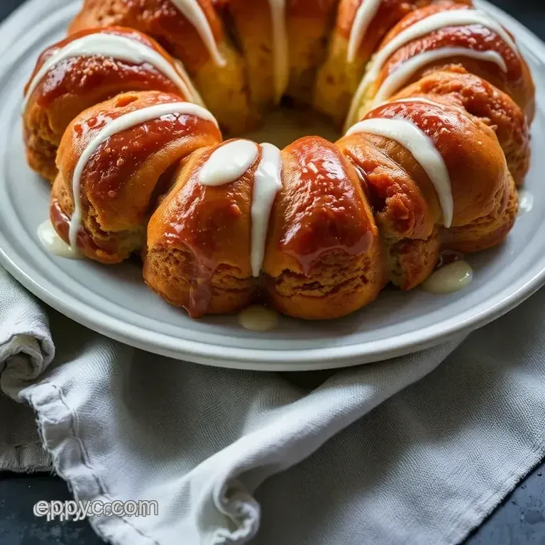 Pull Apart Monkey Bread: Sweet Gooey Delight presentation