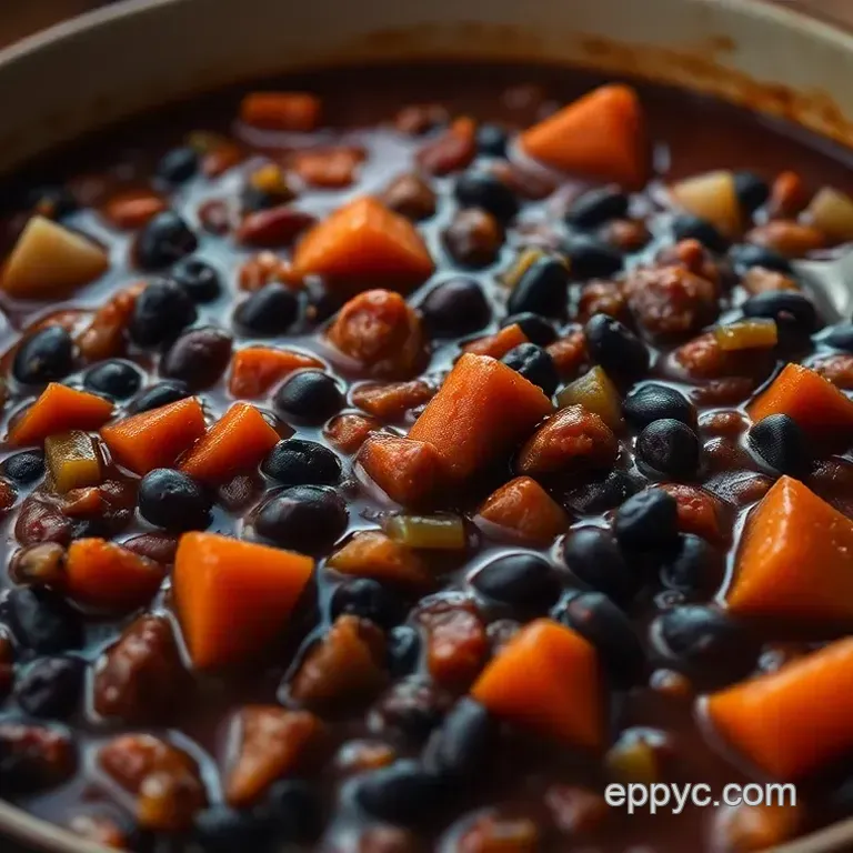 Rich and Hearty Black Bean Chili
