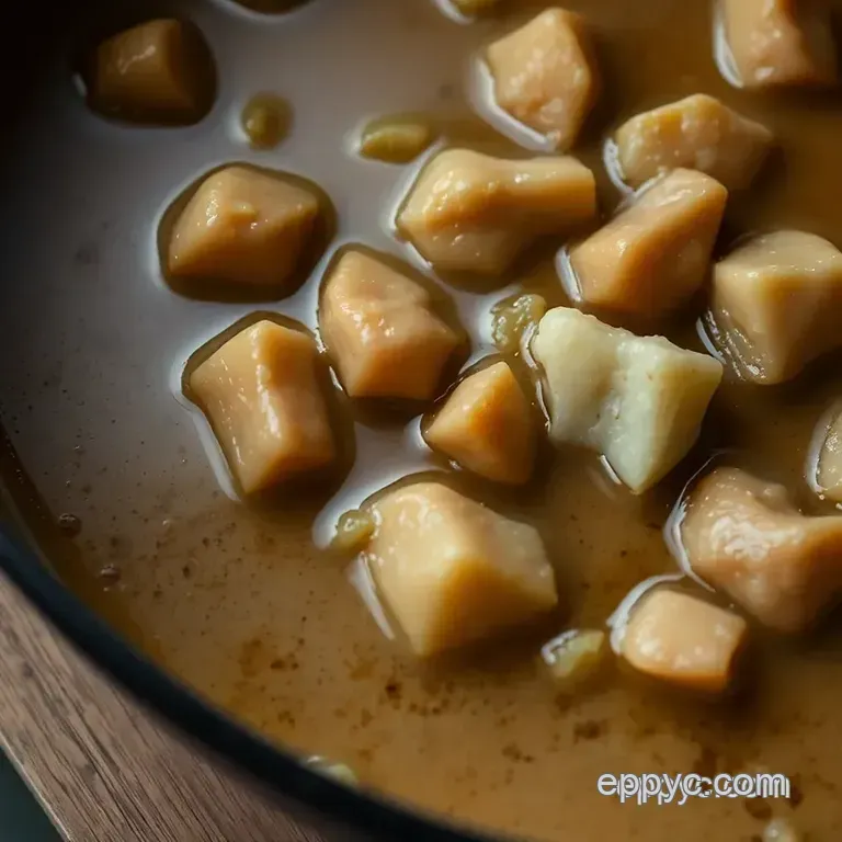 Rich and Savory Turkey Giblet Gravy: a Thanksgiving Classic presentation