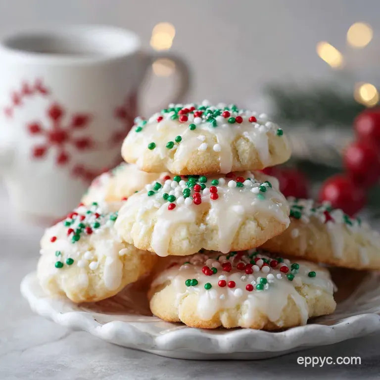 Italian Christmas Cookies with Ricotta