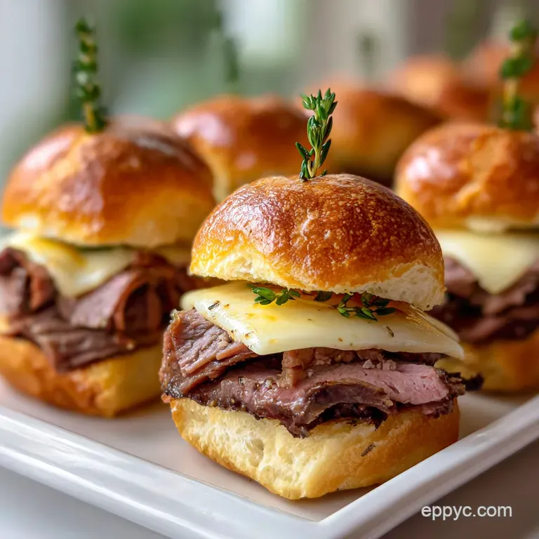 Roast Beef Sliders