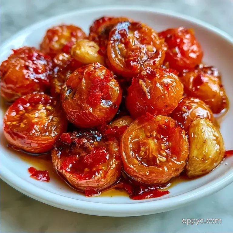 Roasted Cherry Tomato Crockpot: Jammy and Savory