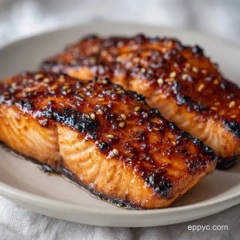 Roasted Soy Honey Salmon: Sticky and Caramelized