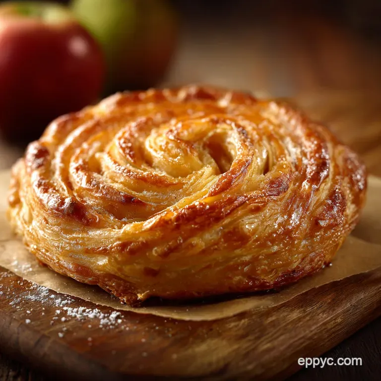 Apple Pastry Hand Pockets: the Proper Flaky Rough Puff Method presentation