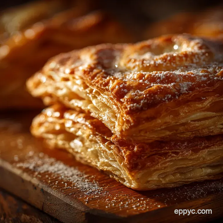 Apple Pastry: Master the Flaky Rough Puff Hand Pastry Recipe