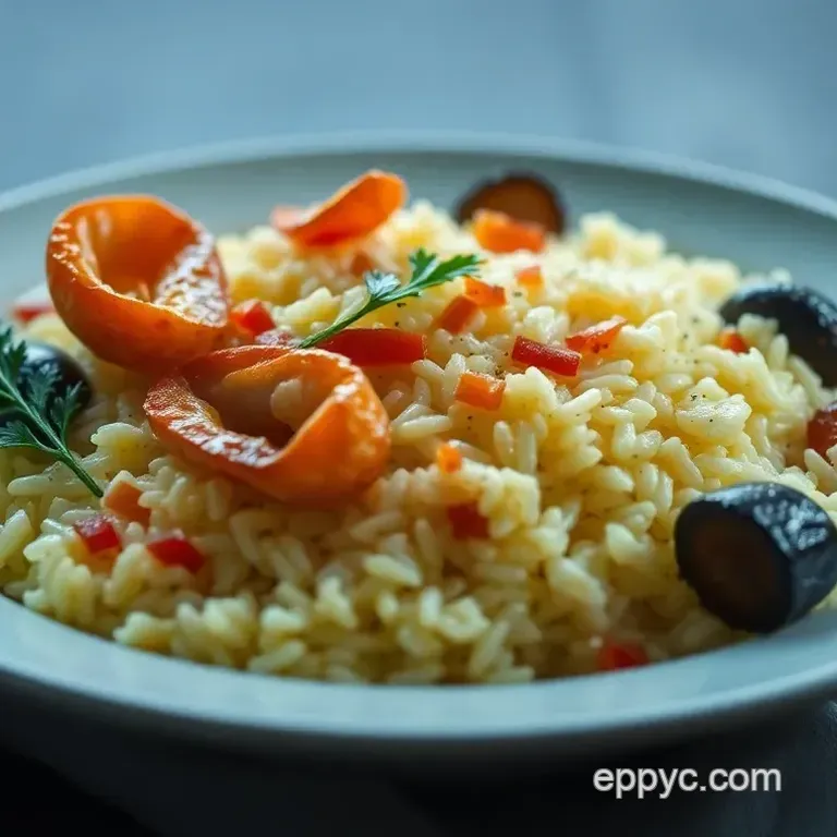 Saffron-Infused Calasparra Rice with Seafood