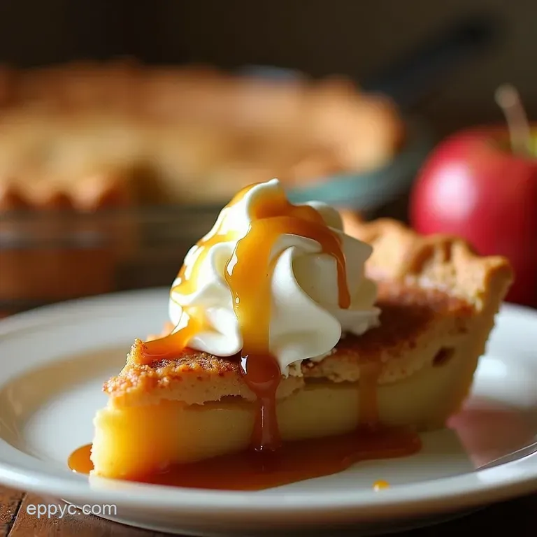 Salted Caramel Apple Pie Autumns Sweetest Symphony presentation
