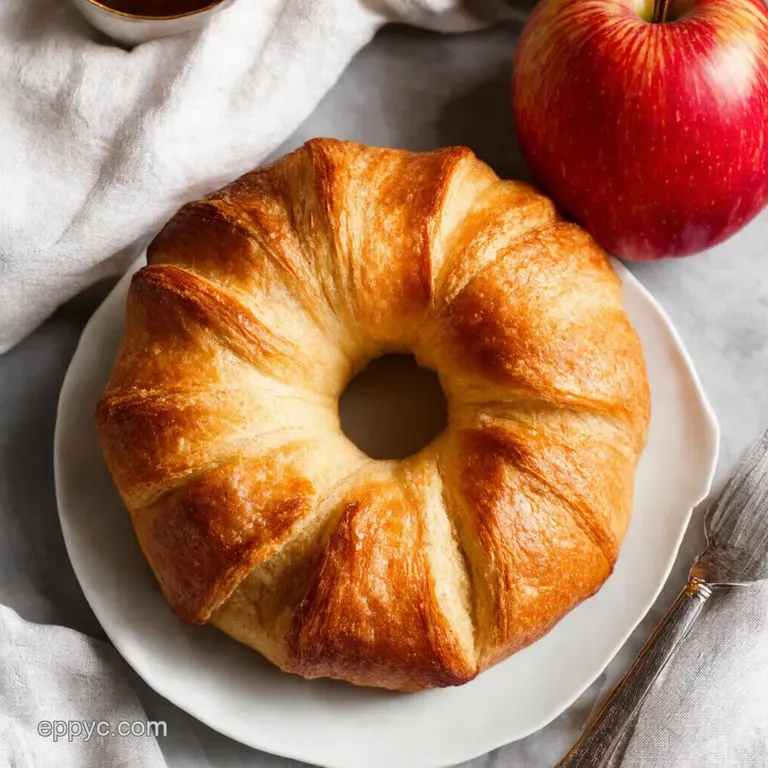 Sausage Apple Stuffed Crescent Ring