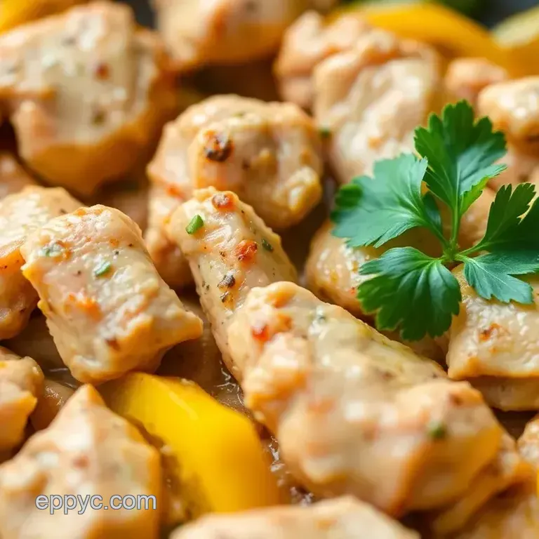 Sautéed Chicken with Spicy Yellow Peppers