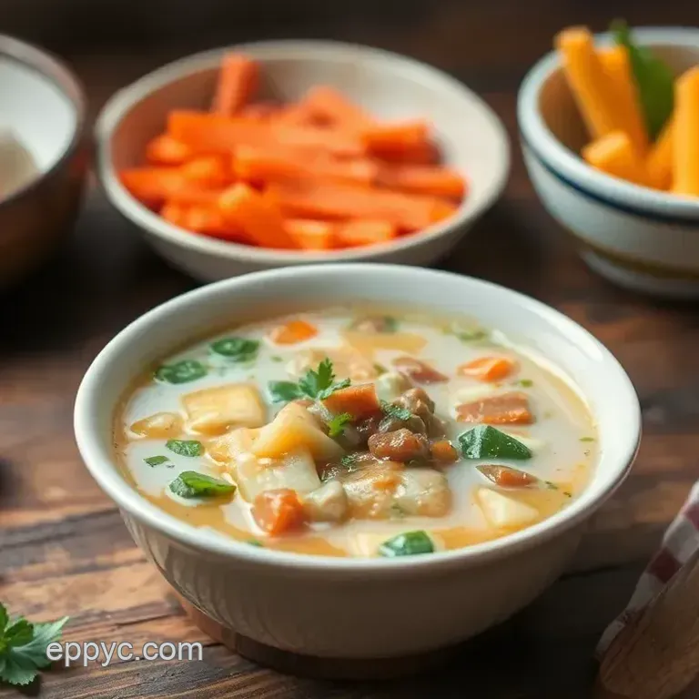 Sautéed Vegetable Swamp Soup - Quick & Fun
