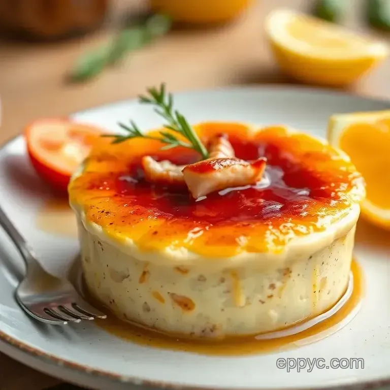 Savory Crab Brûlée with Caramelized Top
