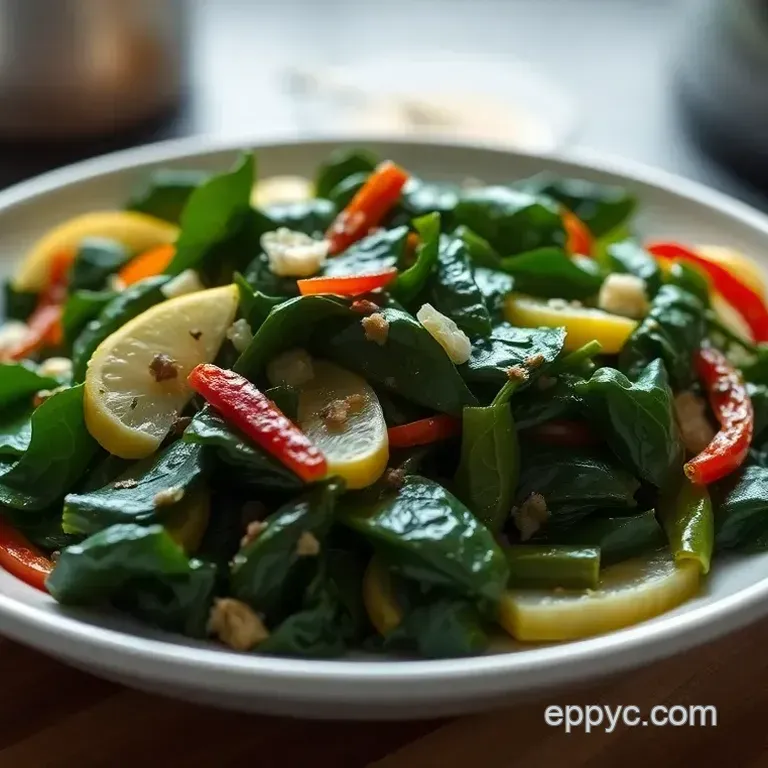 Savory Sautéed Swiss Chard with Garlic and Lemon