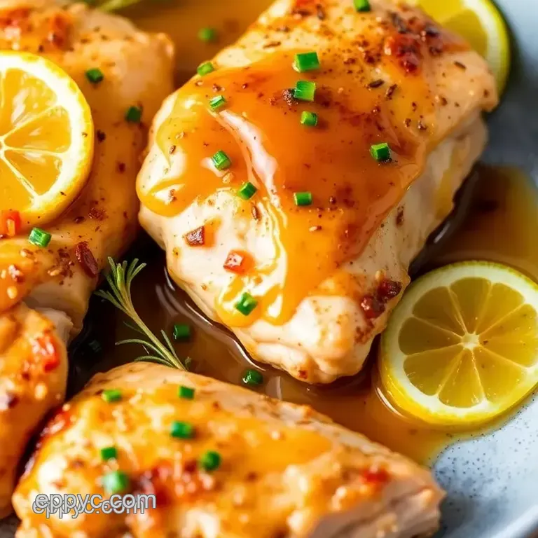 Seared Chicken with Sweet Citrus Glaze: A Zesty Delight presentation