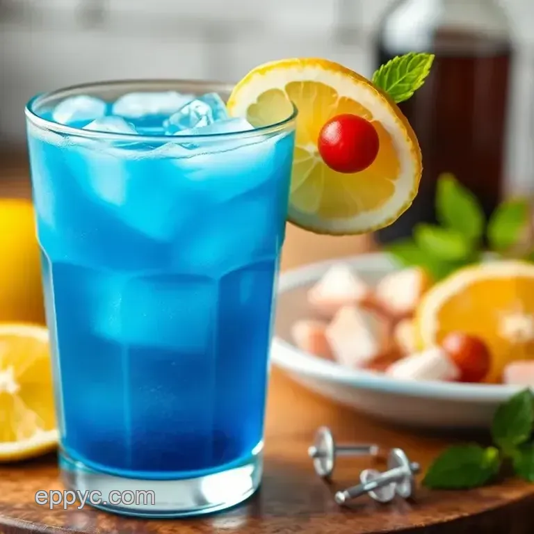 Shake Blue Long Island Iced Tea Delight