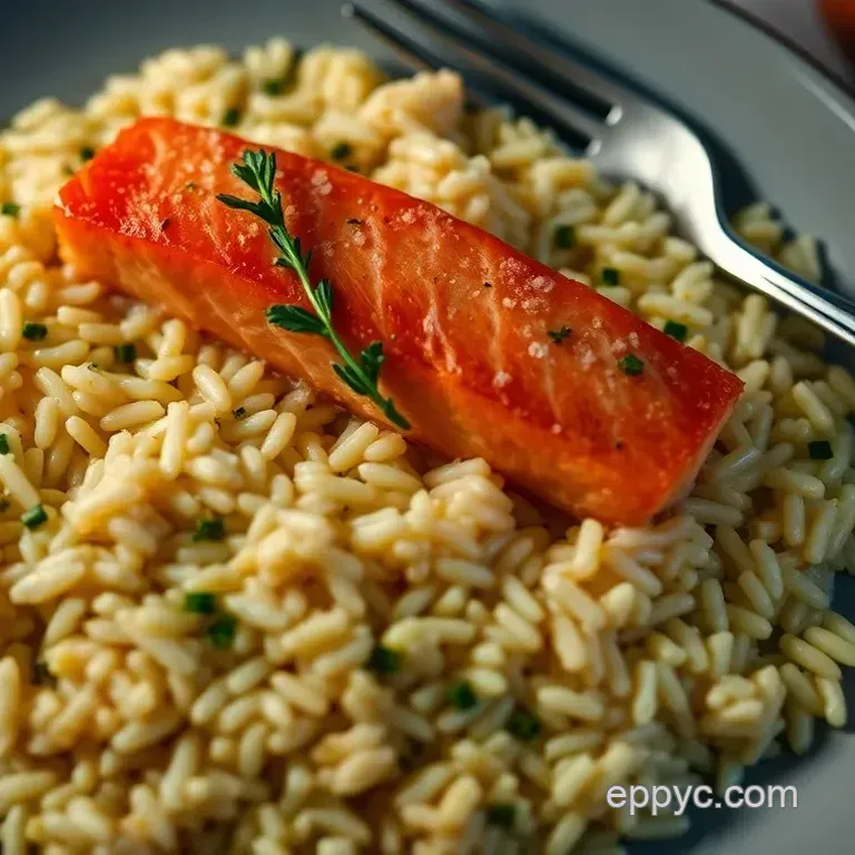 Sicilian Salmon Risotto
