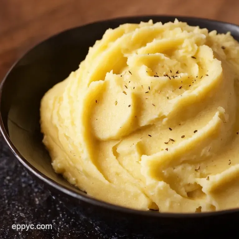 Silky Smooth Mashed Potatoes presentation