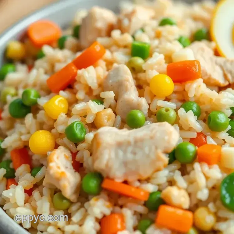 Sizzling Chicken Fried Rice Delight