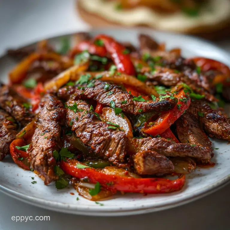 Beef Fajita Recipe: Sizzling Steak with Smoky Marinade