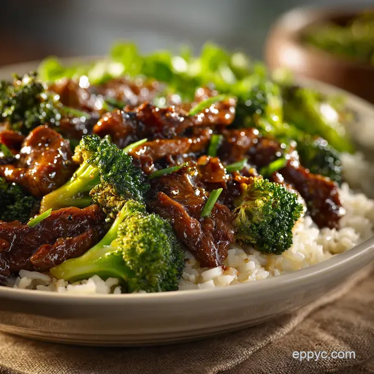 Beef and Broccoli Slow Cooker: the Unbeatable Takeaway-Style Dinner presentation