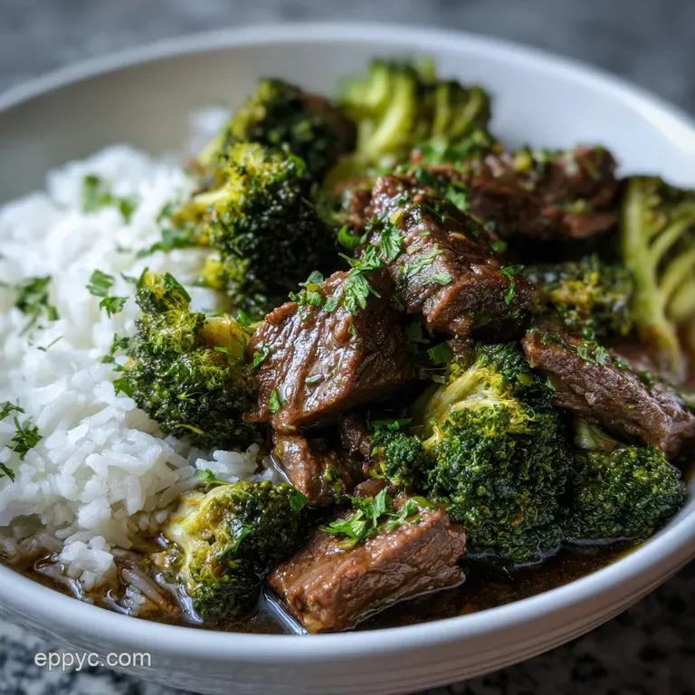 Slow Cooker Beef and Broccoli