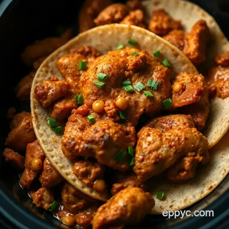 Slow Cooker Chicken Tacos: Effortless Flavor! presentation