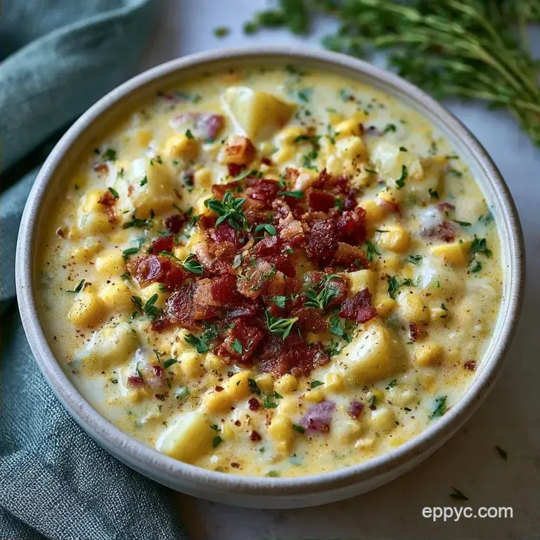 Corn Chowder: Velvety and Smoky
