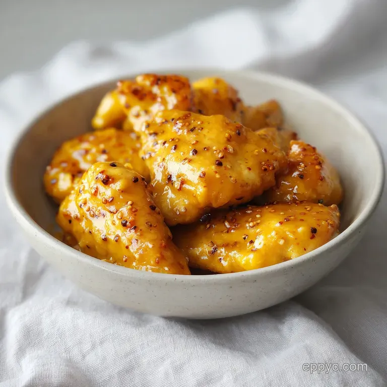Slow Cooker Honey Mustard Chicken: Tender and Tangy