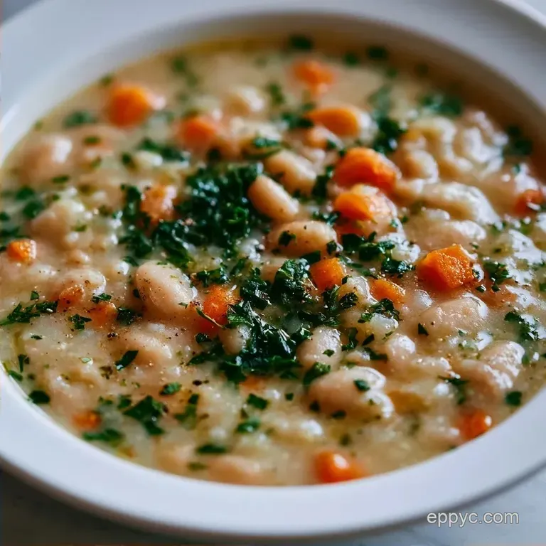 Slow Cooker White Bean Soup: Velvety and Rich