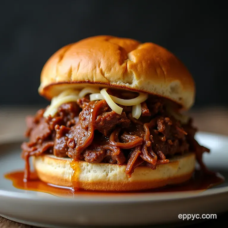 The Ultimate SlowCooked Smoky Brisket Sandwich Recipe