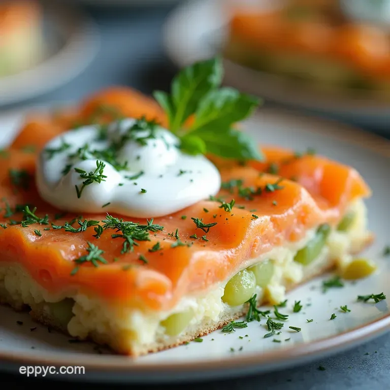 My Secret Weapon for Easter Brunch Overnight Smoked Salmon Strata