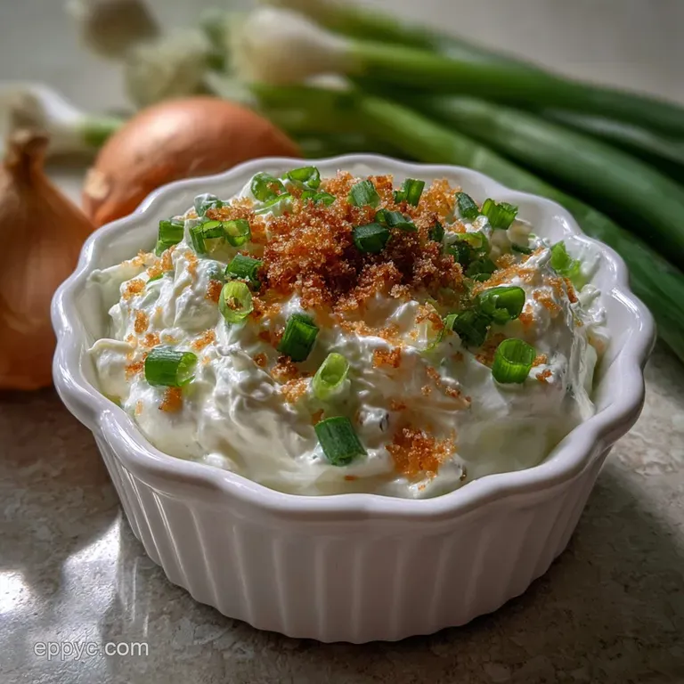 Homemade Sour Cream and Onion Dip