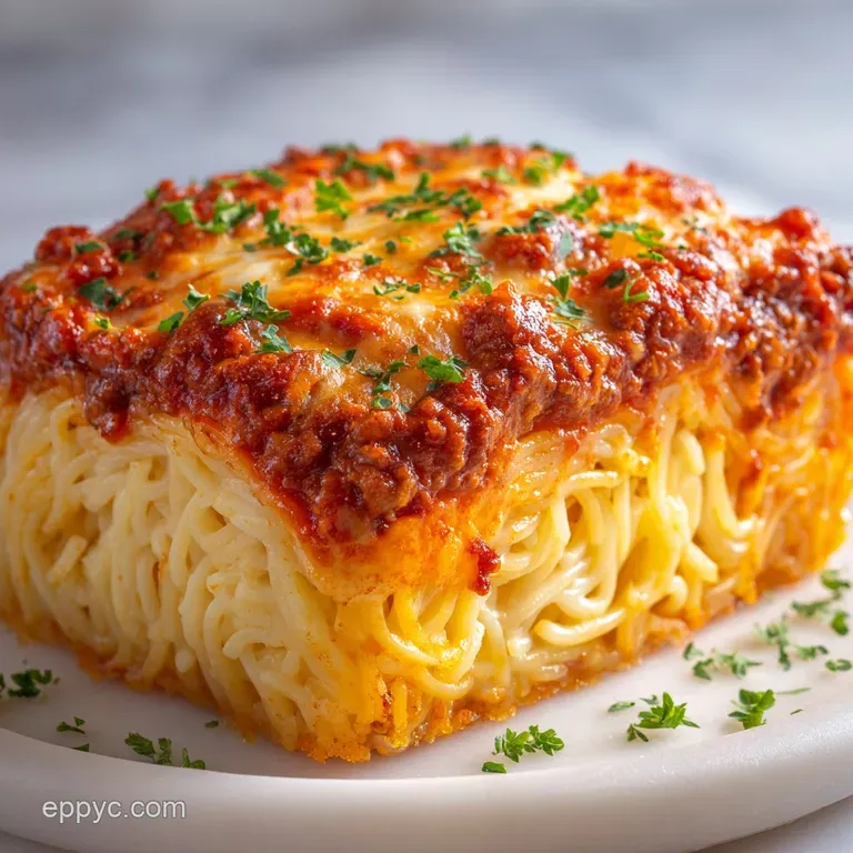 Spaghetti Pie Recipe: Savory Cheese Bake
