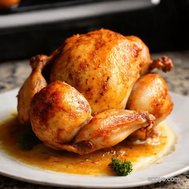 Spatchcock Chicken the Ultimate Crispy Roast presentation