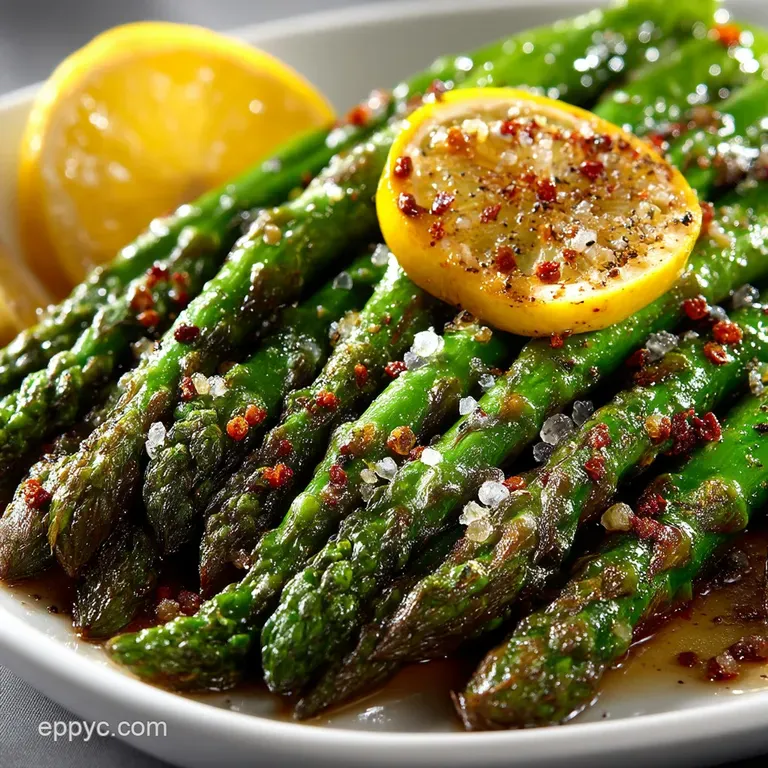 Bright Speedy LemonGarlic Stovetop Asparagus The TenderCrisp Method