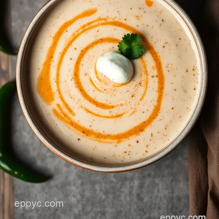 Spicy & Creamy Chile Crema: A Flavorful Mexican Condiment presentation