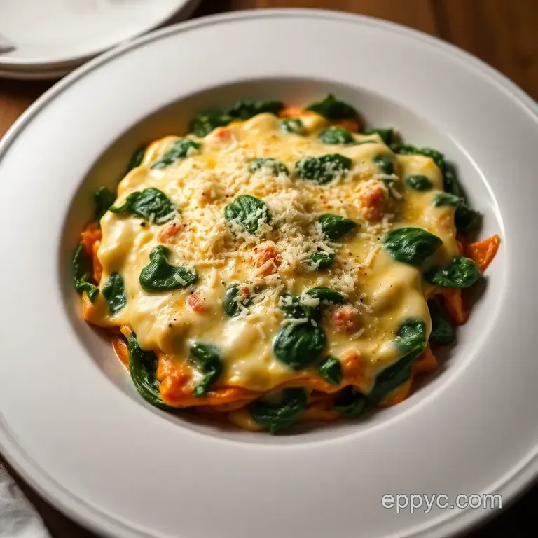 Spinach and Ricotta Lasagna: A Layered Delight presentation