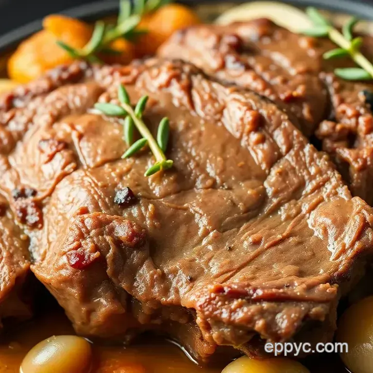 Melt-in-Your-Mouth Steam Oven Chuck Roast