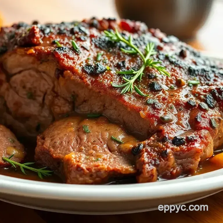 Steam Oven Herb Chuck Roast - Tender Delight