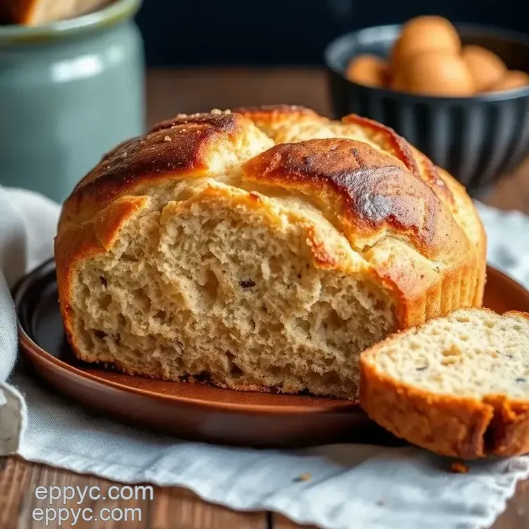 Stottie Cake Recipe: A Bread Machine Delight presentation