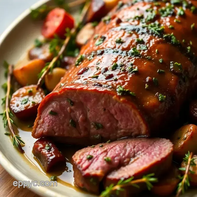 Succulent Beef Tenderloin: A Tender Classic presentation