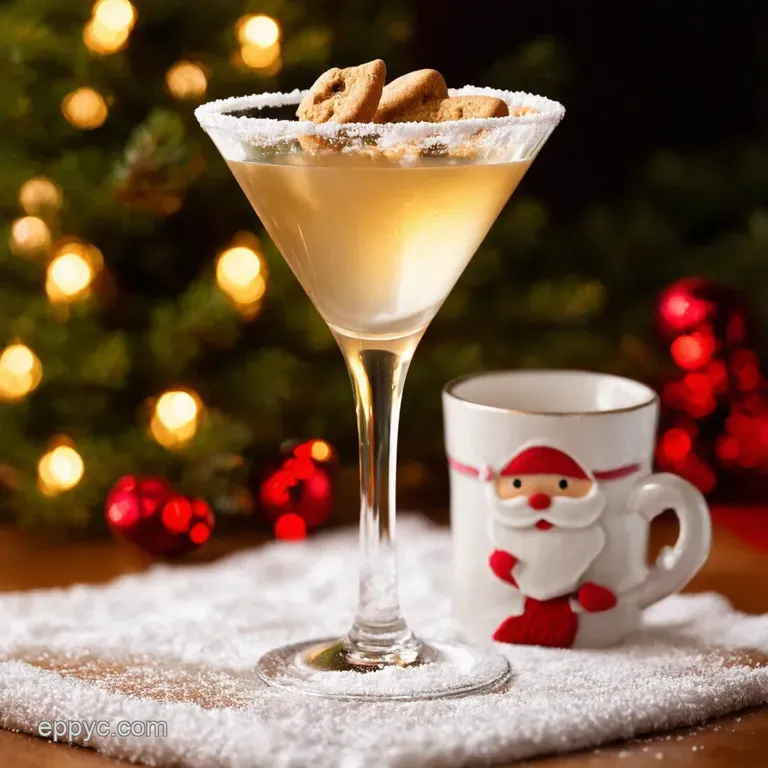 Sugar Cookie Martini Santas Little Helper Yearround presentation