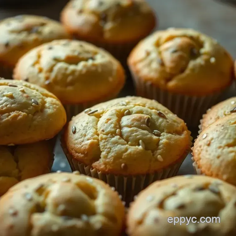 Sunny Lemon Poppy Seed Muffins