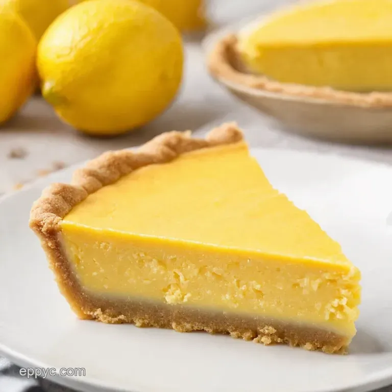 Sunshine in a Slice Classic Lemon Icebox Pie