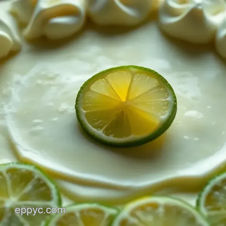 Sunshine Lime Pie
